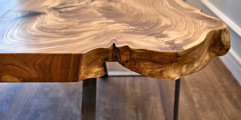 Wood Slab Table in Raleigh, North Carolina