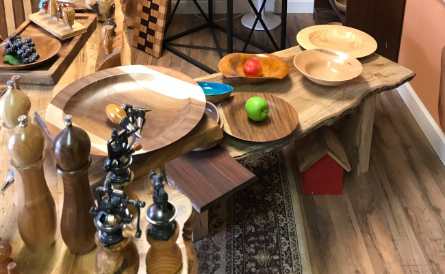 Wood Platters in Chapel Hill, North Carolina
