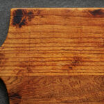 Empty Rustic Cutting Board with Copy Space